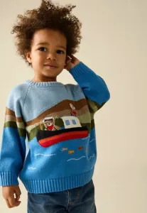 Джемпер с круглым вырезом Next, Blue Boat