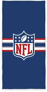 Банное полотенце "NFL Super Bowl", (1 шт.), с ярким принтом, американский футбол 75х150 см (1 шт.), цвет bunt