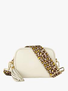 Кожаная сумка для фотоаппарата Apatchy London, Stone