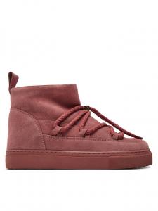 Зимние ботинки женские Inuikii со шнуровкой, бордовый