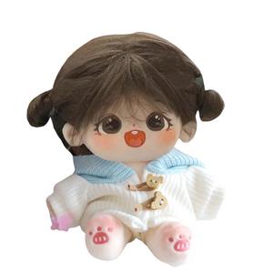 Вязаная шерстяная плюшевая кукла высотой 20 см Happy Fish