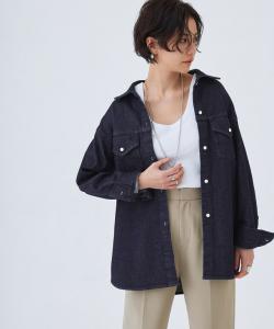 Джинсовая рубашка-куртка Rasw, цвет Indigo