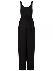 Комбинезон с поясом Armani Exchange, черный