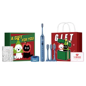 Электрическая зубная щетка AUX, синий