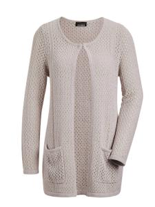 Goldner Вязаный кардиган в бежевом цвете