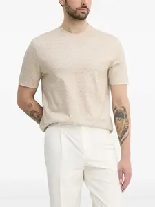 Футболка с логотипом BOSS, нейтральный