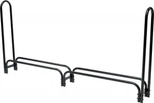 Полка для дров ShelterLogic "ShelterLogic", грузоподъемность 1000 кг, включая крышку 244х118х25 см, черный