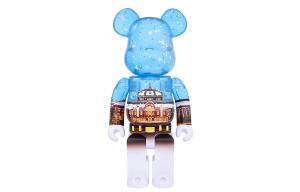 BE@RBRICK Модель здания станции Токио Маруноути снежная версия Blue