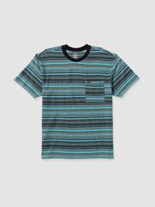 Футболка Volcom Slide Stone Crew T-Shirt, dark black heather