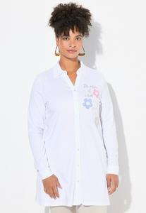 Блузка на пуговицах MIAMODA, белый