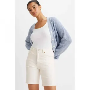 Шорты Levi's Ribcage denim, белый