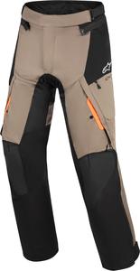 Водонепроницаемые текстильные мотоциклетные брюки Alpinestars andes v4 drystar, Black/Brown
