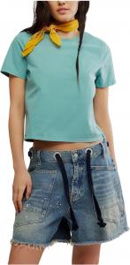 Футболка Free People Everyday Tee, Mineral Blue