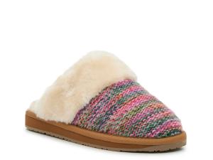 Тапочки Minnetonka Shar Scuff Slipper - Women's, мультиколор