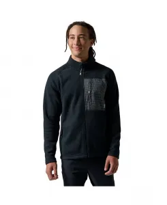 Мужская куртка-толстовка Wander из флиса Backcountry, черный