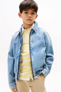 Детская джинсовая куртка Tommy Hilfiger, синий