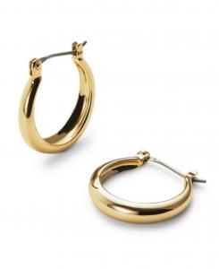 Бесконечные серьги-кольца - Венера Ana Luisa, Gold, gold