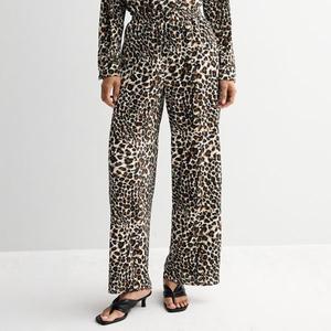 Женские плиссированные брюки Intempo, цвет cheetah