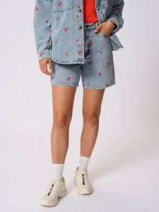 Babeth джинсовые шорты с цветочной вышивкой KAFFE, Blue/Multi