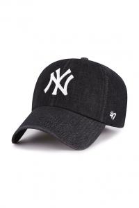 Хлопковая бейсболка MLB New York Yankees 47 Brand, черный