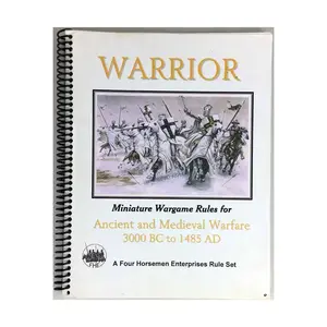 Воин (печать 2001 г.), Historical Miniature Rules (Four Horsemen Enterprises)