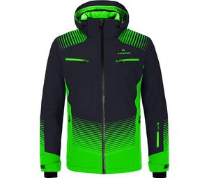 BERGSON Мужская утеплённая горнолыжная куртка, водонепроницаемость 20 000 мм водяного столба, синяя