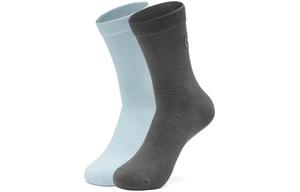 Носки Crew Unisex 2 шт Skechers, 2 pack (baby светло-синий/серый/043d)