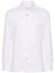 Рубашка из джерси Kiton, белый