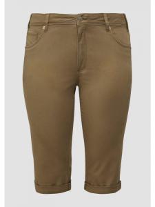 Джинсы 7854_оливково-зеленые QS