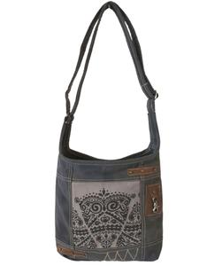 Сумка через плечо Sunsa, серый