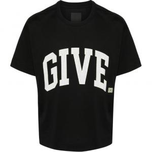 Футболка с вышивкой 4G Givenchy, черный