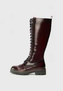 Ботинки на шнуровке Tamaris, Bordeaux