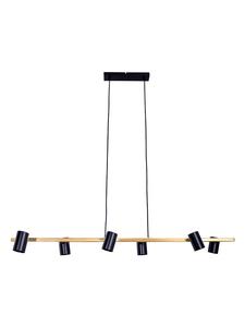 Näve Подвесной светильник "Фрида" в золотисто-черном цвете - (Ш)120 x (В)115 x (Г)23 см