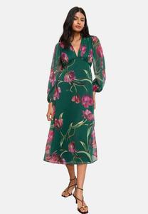 Платье Friends Like These Day dress, Green Floral/Green