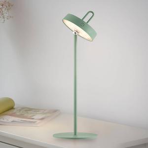 Светодиодная настольная лампа JUST LIGHT Amag, железо - 1 пламя - мятно-зеленый