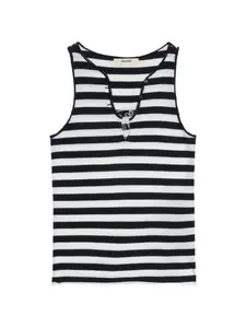 Полосатый топ Zadig&Voltaire, белый