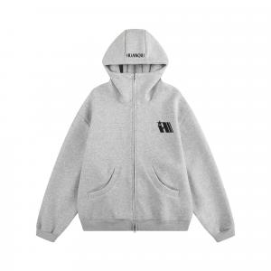 Свитшот Unisex Turtleneck Moderate Others HUANQIU, серый