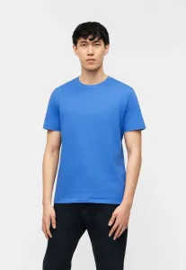 Повседневная мягкая базовая футболка Gap, Belle Blue