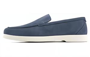 Лоферы мужские синий Loake