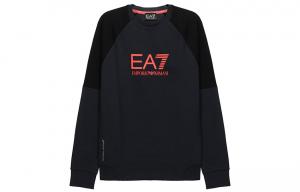 Свитшот мужской черный EMPORIO ARMANI