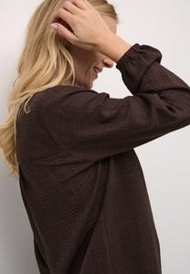 Блуза ELLEN Kaffe, коричневый