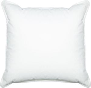 Подушка Zollner белый, 40/40 см