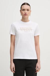 Хлопковая футболка Calvin Klein Jeans, белый