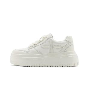 Лоу-топ скейтерские ботинки Law Step Street с противоскользящей подошвой и высотой каблука 6 см для женщин UNCLEWEN, серебристые