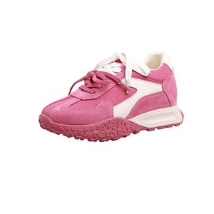 QING MISS Непромокаемые повседневные кроссовки Low Top для женщин Cherry Blossom Pink