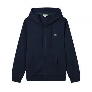 Зип-флисовая толстовка LACOSTE, синий