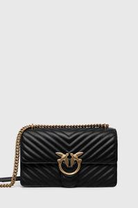 Кожаная сумка Pinko, черный