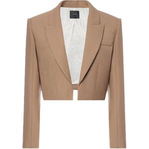 Жакет FW25 Business Suit Coat Women's PINKO, хаки