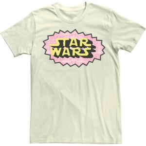 Мужская футболка с милым мультяшным логотипом «Звездные войны» Licensed Character