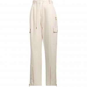 Adidas Originals Карго-штаны Вязаные Спортивные штаны Женские Ecru